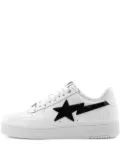 A BATHING APE® logo-patch sneakers - White