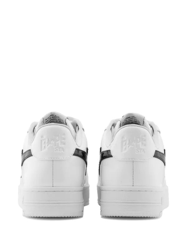 A BATHING APE® ロゴパッチ スニーカー | ホワイト | FARFETCH JP