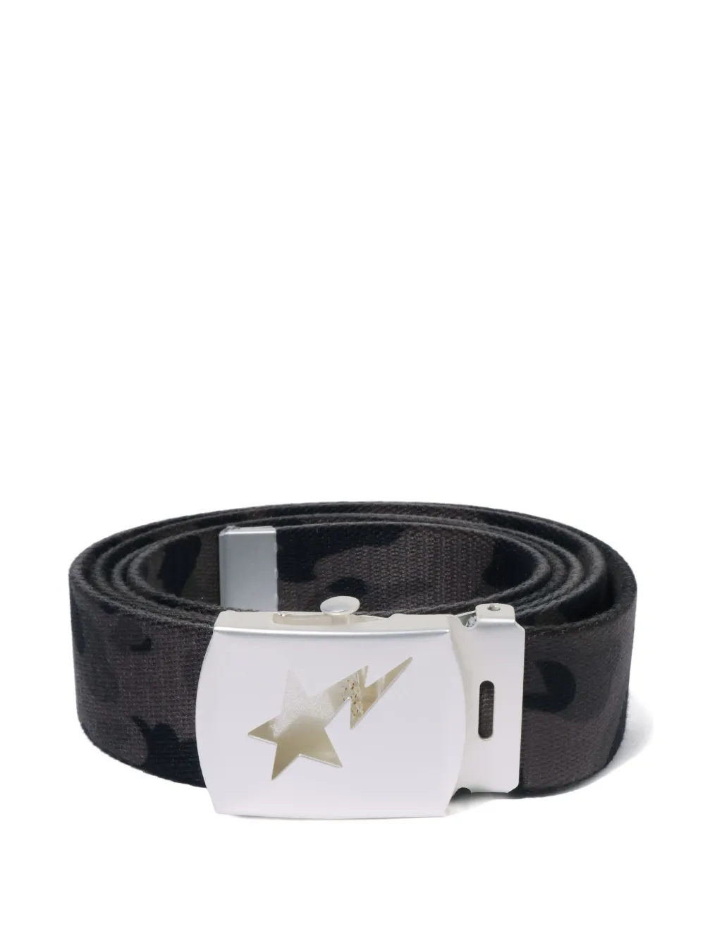 A BATHING APE® camouflage-pattern belt | Black | Image 1
