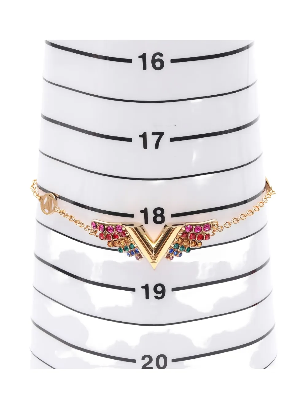 Pre-owned Louis Vuitton Essential V California Dream Bracelet In Gold
