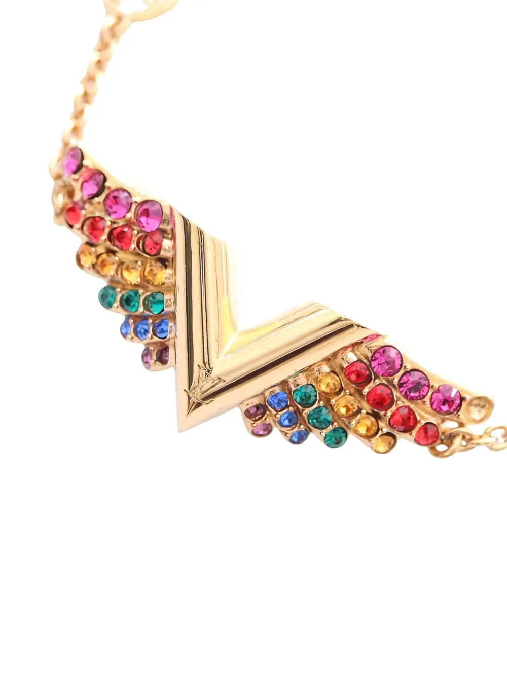 Pre-owned Louis Vuitton Essential V California Dream Bracelet In Gold