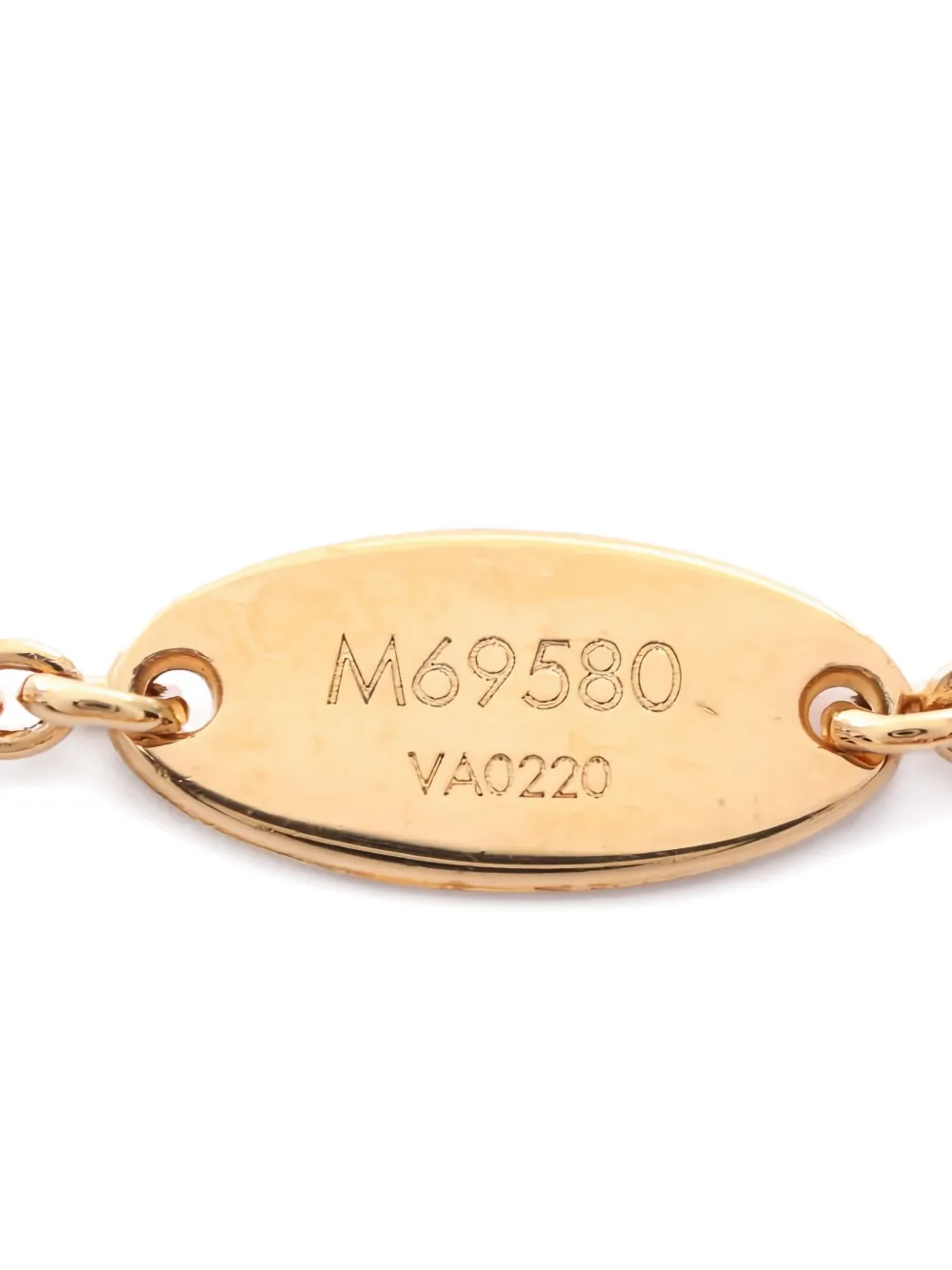 Pre-owned Louis Vuitton Essential V California Dream Bracelet In Gold