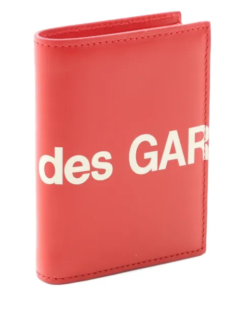 Comme Des Garçons logo-print bi-fold wallet