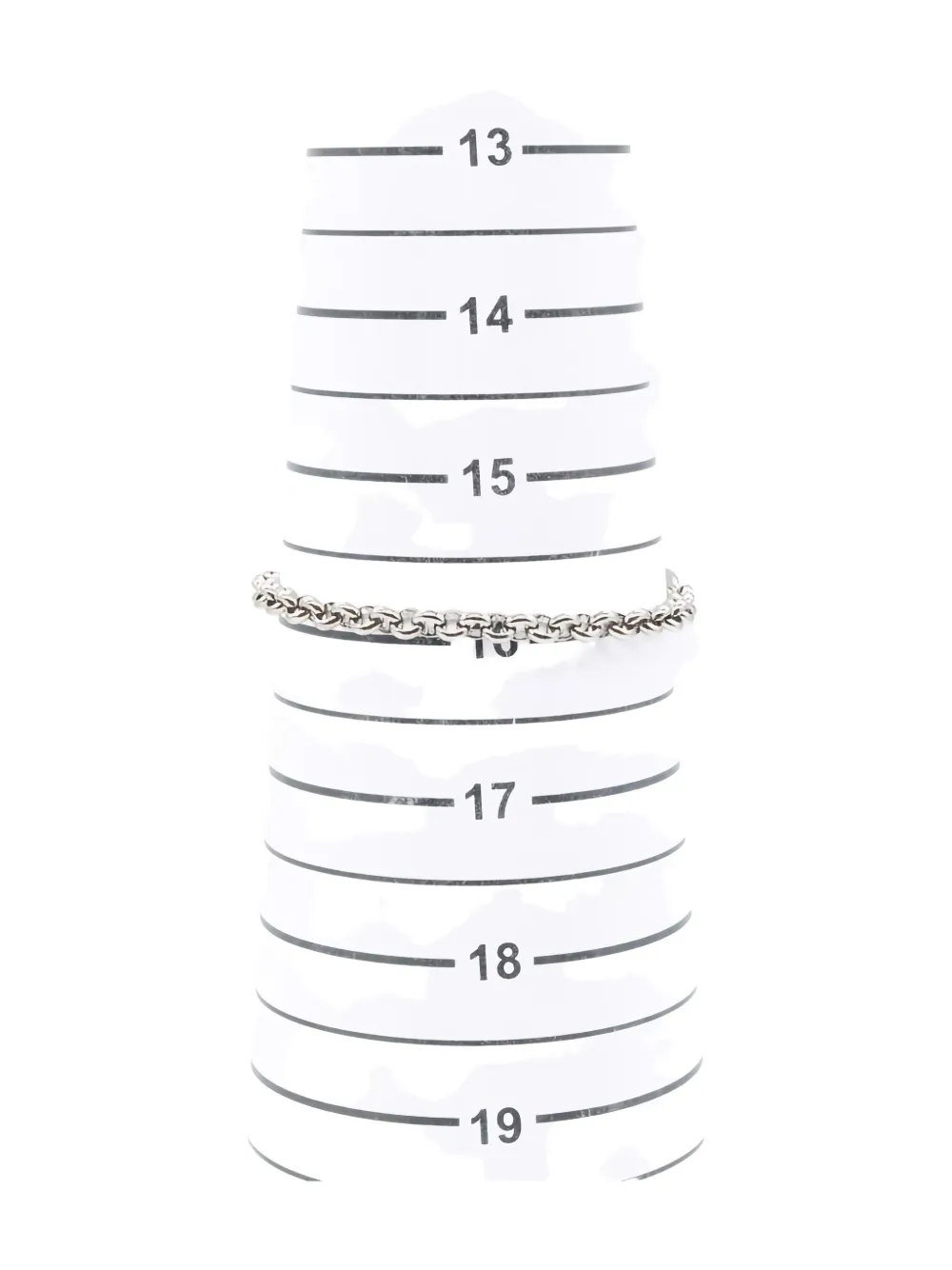 Pre-owned Vivienne Westwood 2020s Orb Chain Bracelet In Silver