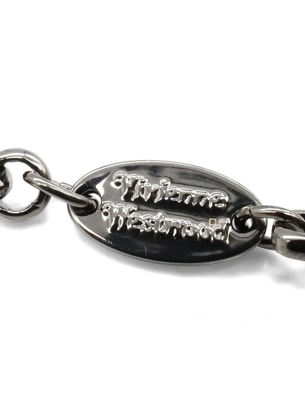 Pre-owned Vivienne Westwood 2020s Orb Chain Bracelet In Silver