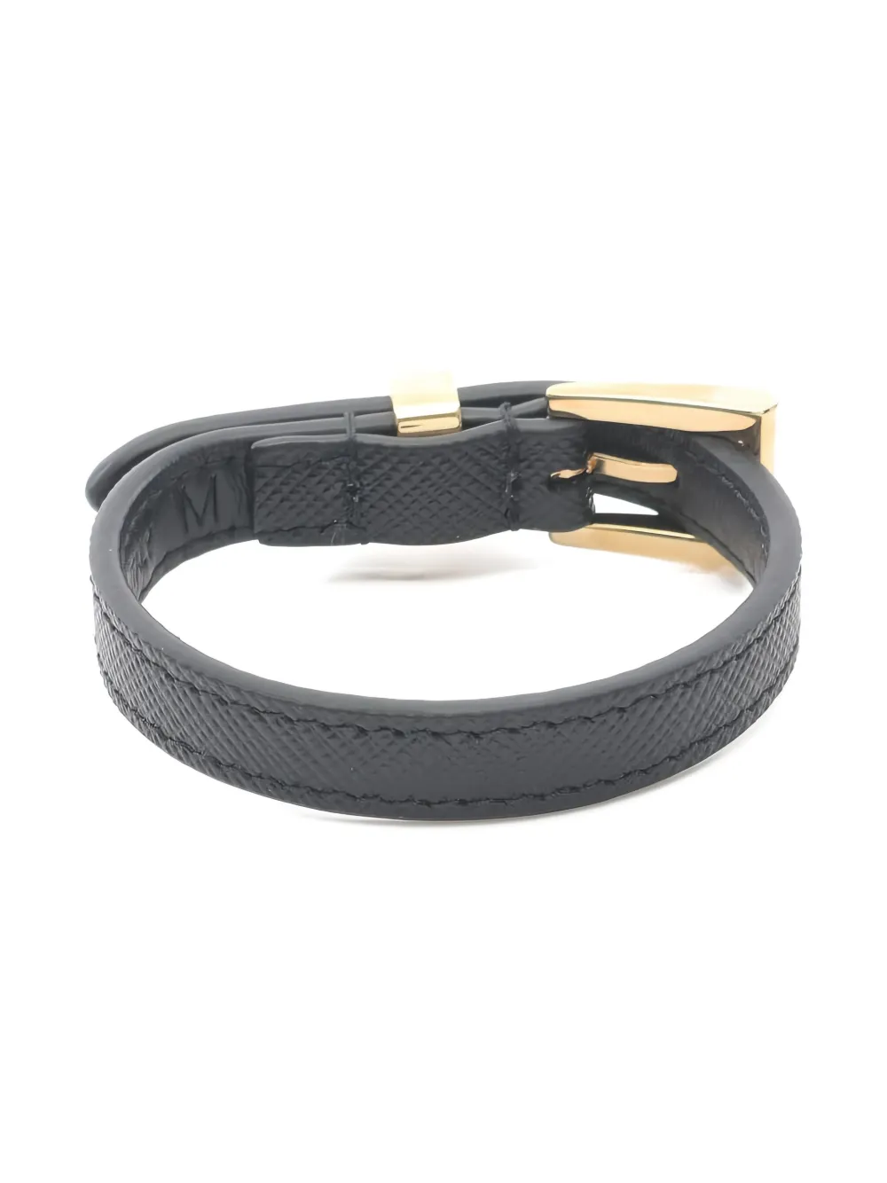 Prada Pre-Owned 2020s Triangle-logo bracelet | Image 2
