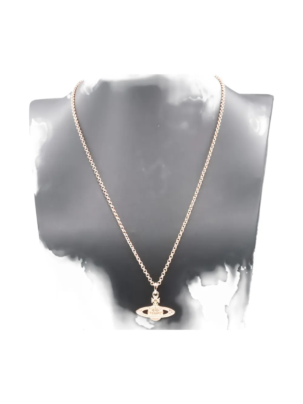 Vivienne Westwood Pre-Owned 2020s orb pendant necklace | Pink | Image 1