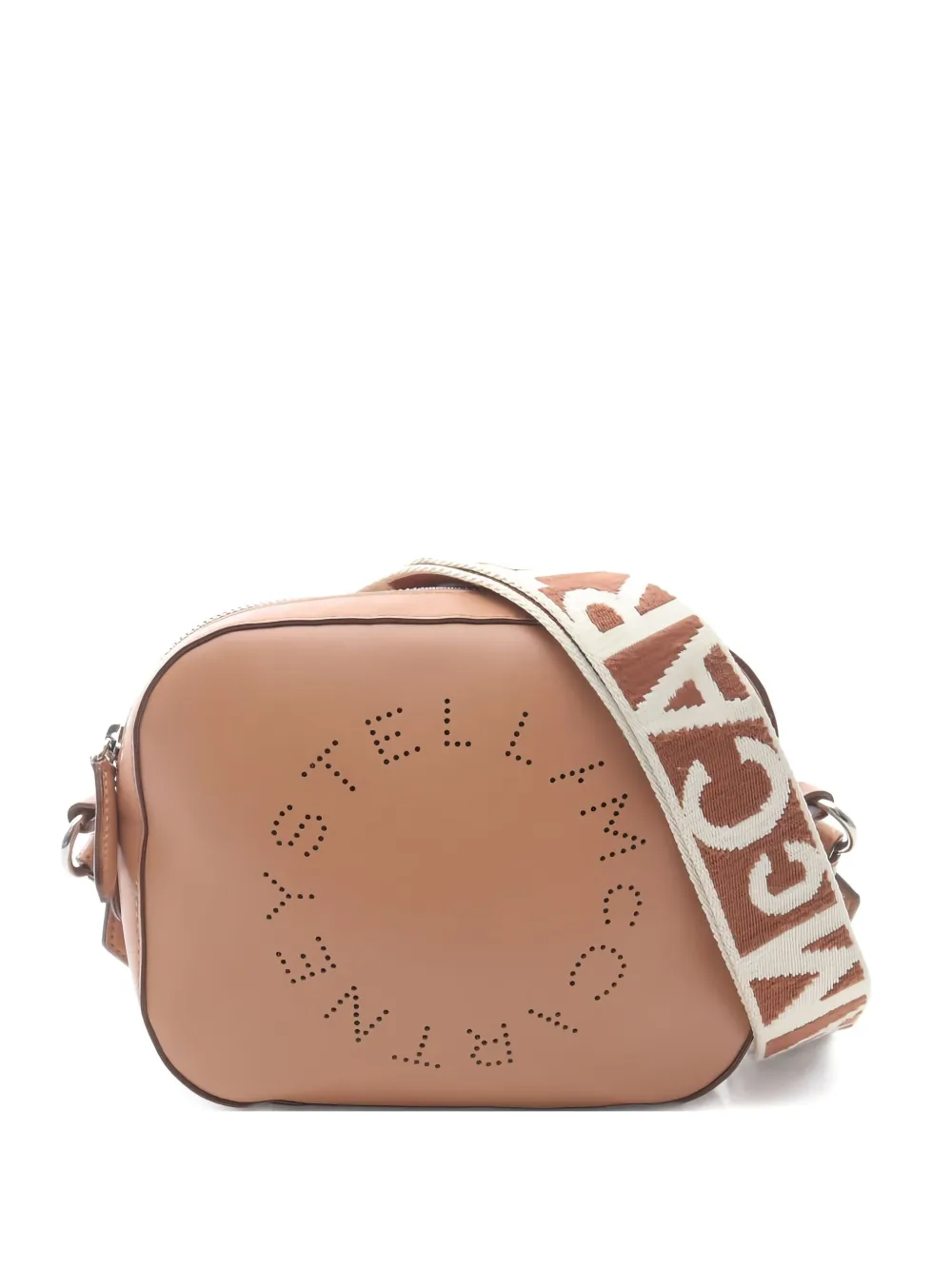 Stella McCartney Pre-Owned 2010s logo mini camera shoulder bag | Neutrals | Image 1
