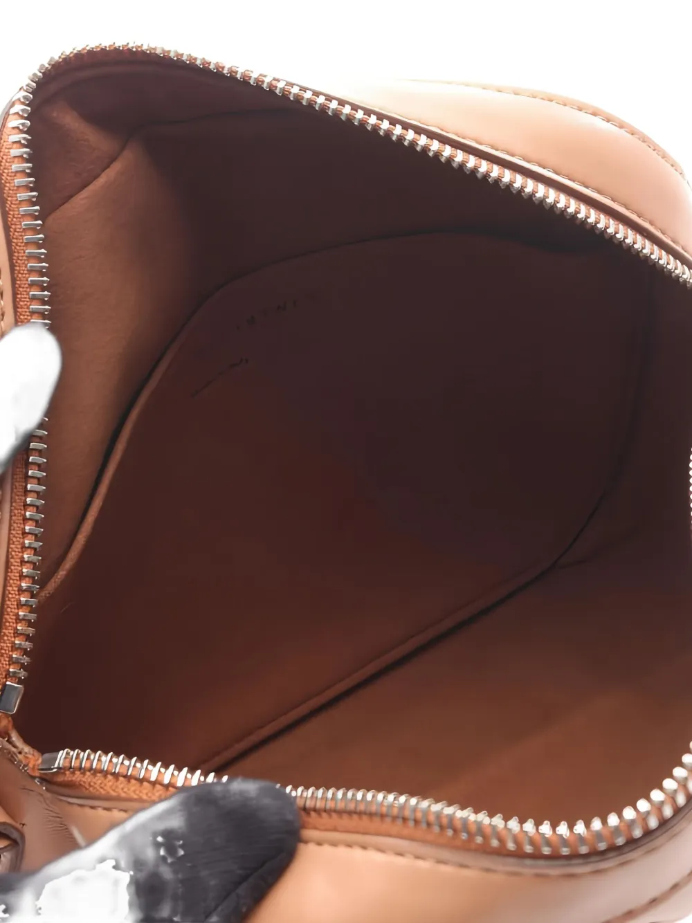 Pre-owned Stella Mccartney 2010s Logo Mini Camera Shoulder Bag In Neutral