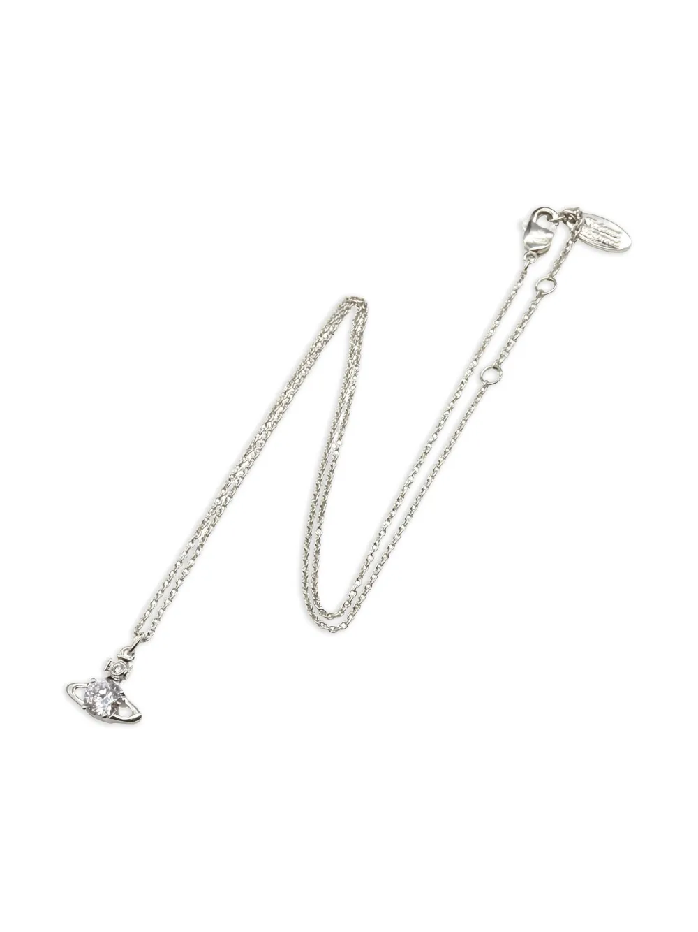 Vivienne Westwood Pre-Owned 2020s Orb-pendant necklace | Silver | Image 1
