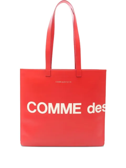 Comme Des Garçons Pre-Owned 2020s logo leather handbag