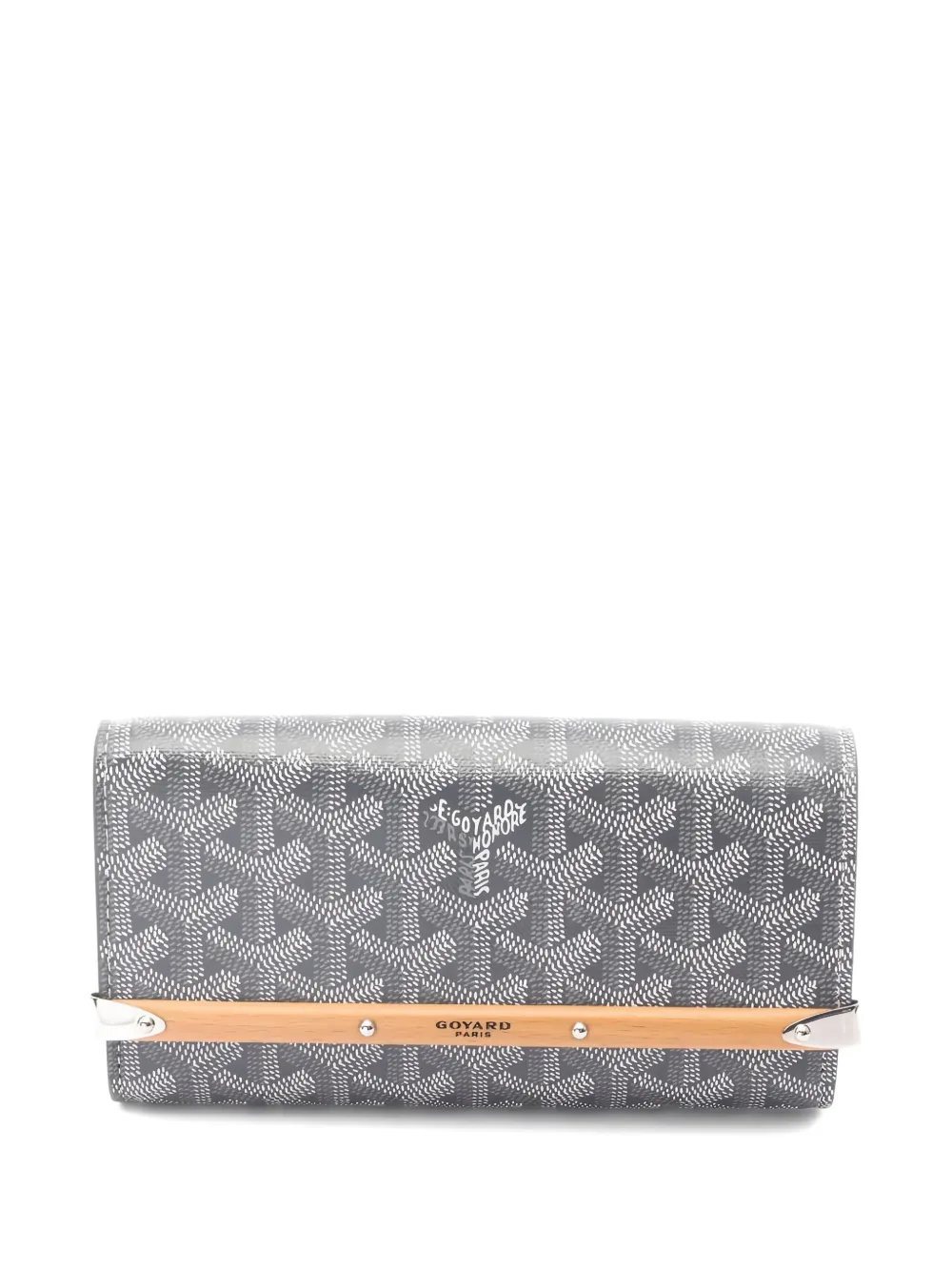 Goyard Pre-Owned 2020s Monte Carlo pouch | Grey | Image 1