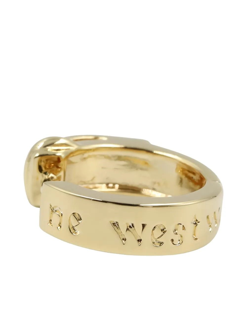 Vivienne Westwood Pre-Owned 2020s logo-engraved earring | Women | Image 2