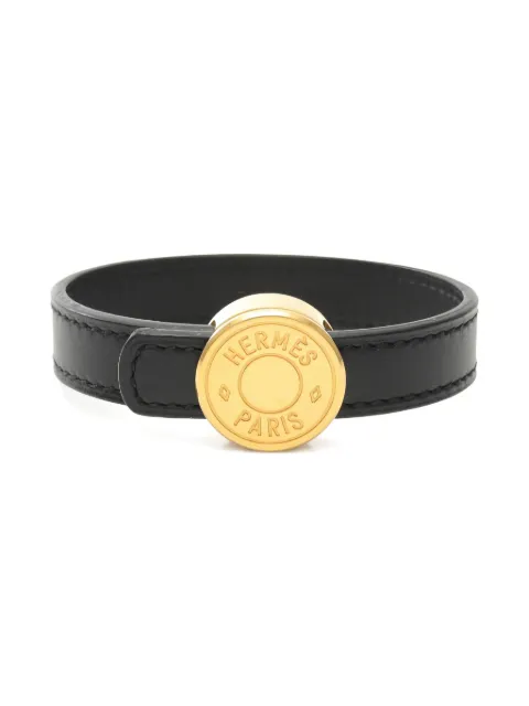 Hermès Pre-Owned 2006 looping leather bracelet