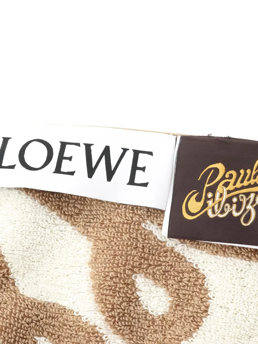 Loewe Pre-Owned 2020s Anagram cotton towel | Women | Image 2
