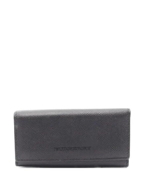 Burberry Pre-Owned 2010s ring-chain leather keyrings