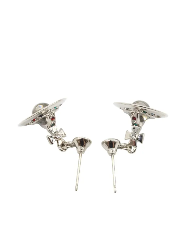 Vivienne Westwood Pre-Owned 2020s Orb ドロップピアス Vivienne Westwood Pre-Owned 2020s Orb ドロップピアス