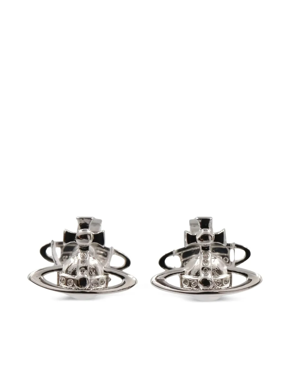 Vivienne Westwood 2020s Orb stud earrings | Silver | Image 1