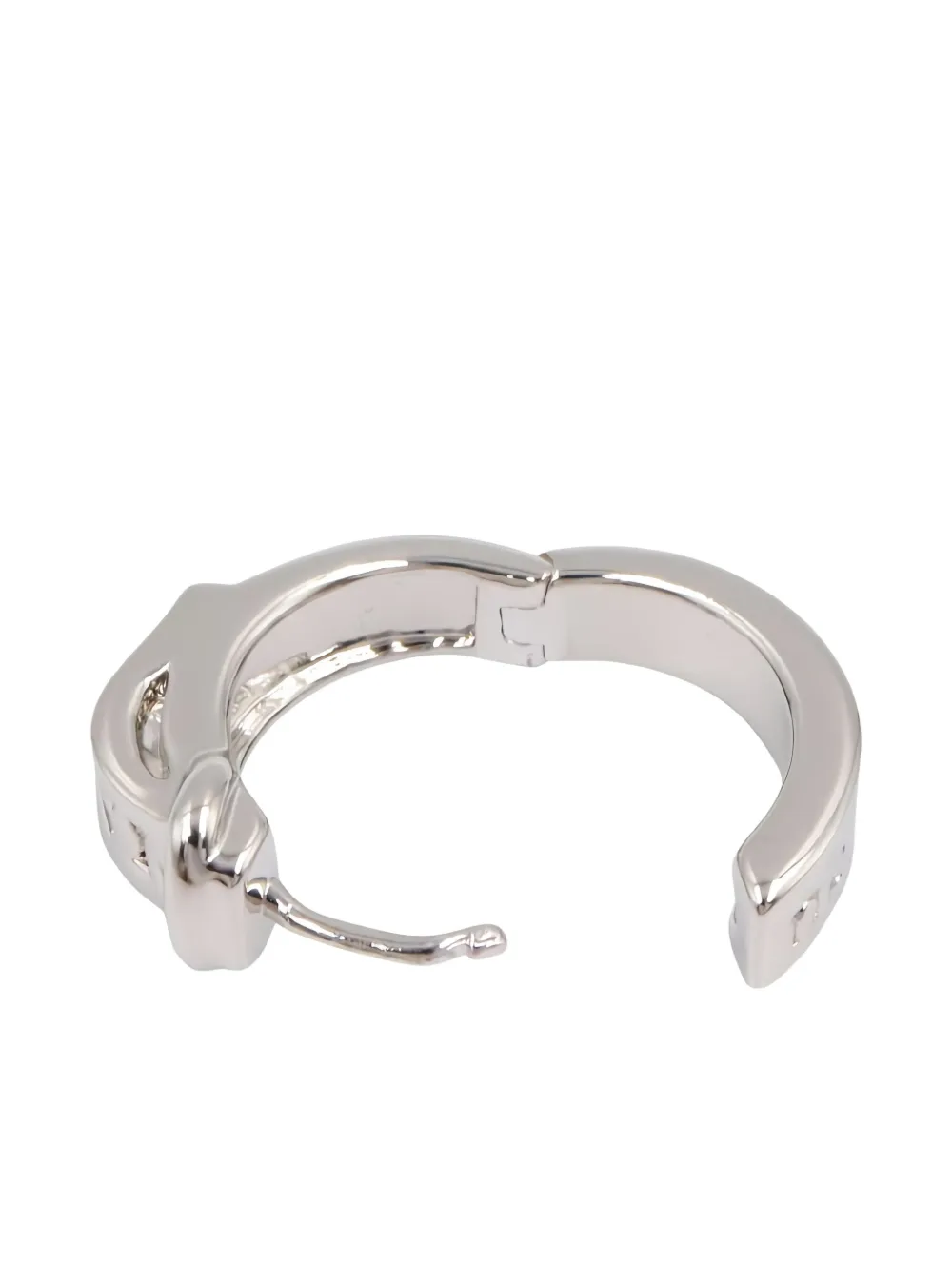 Pre-owned Vivienne Westwood 2020s Engraved Earring In Silver