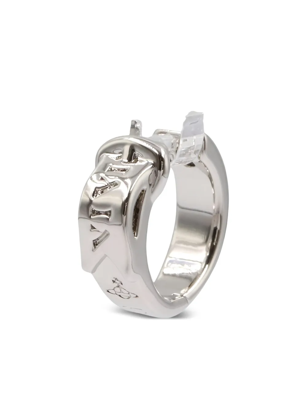 Vivienne Westwood 2020s engraved earring | Silver | Image 1
