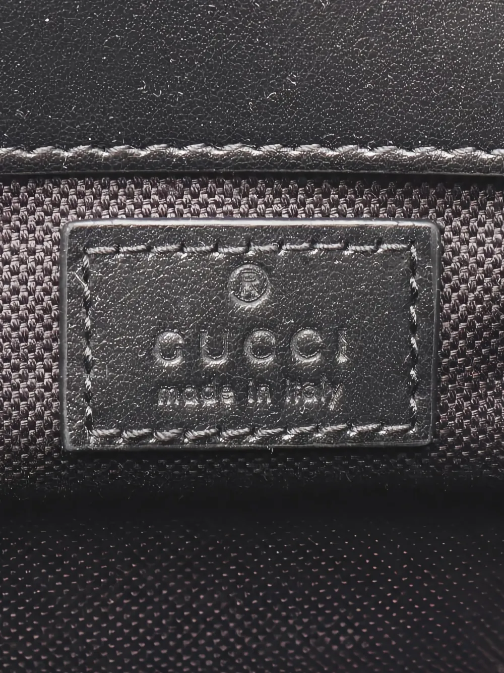 Pre-owned Gucci 2020s Large Gg Rucksack Backpack In Black