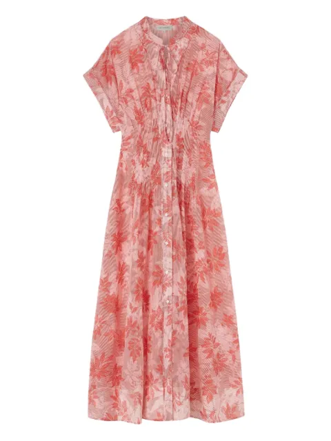 Lee Mathews Meredith floral-pattern maxi dress