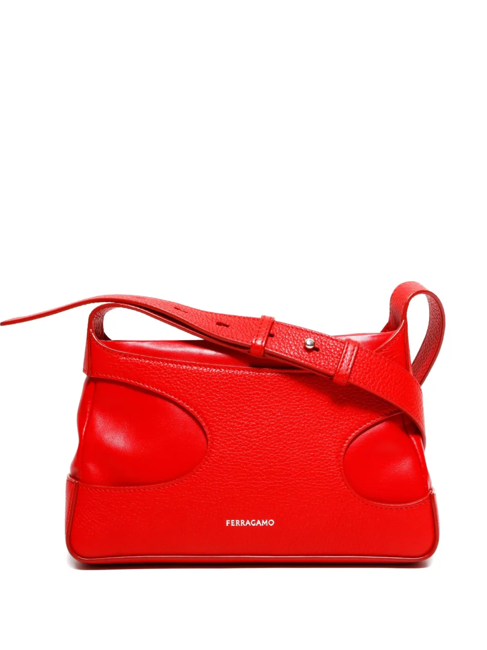 Ferragamo Pre-Owned 2015-2025 cut-out shoulder bag - Red