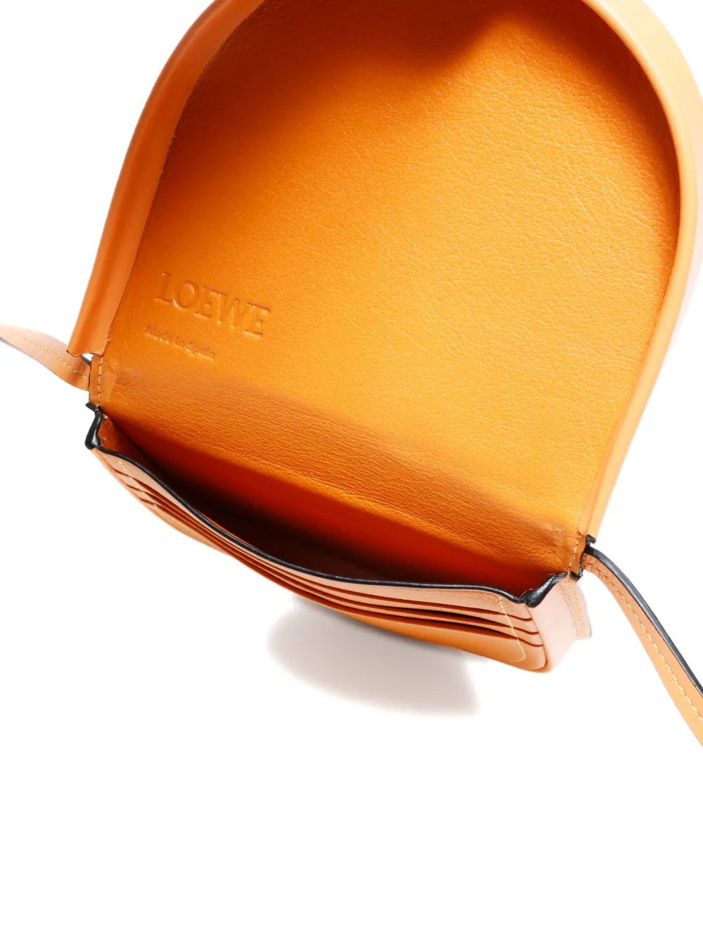 Pre-owned Loewe 2000-2020s Heel Shoulder Bag In Orange