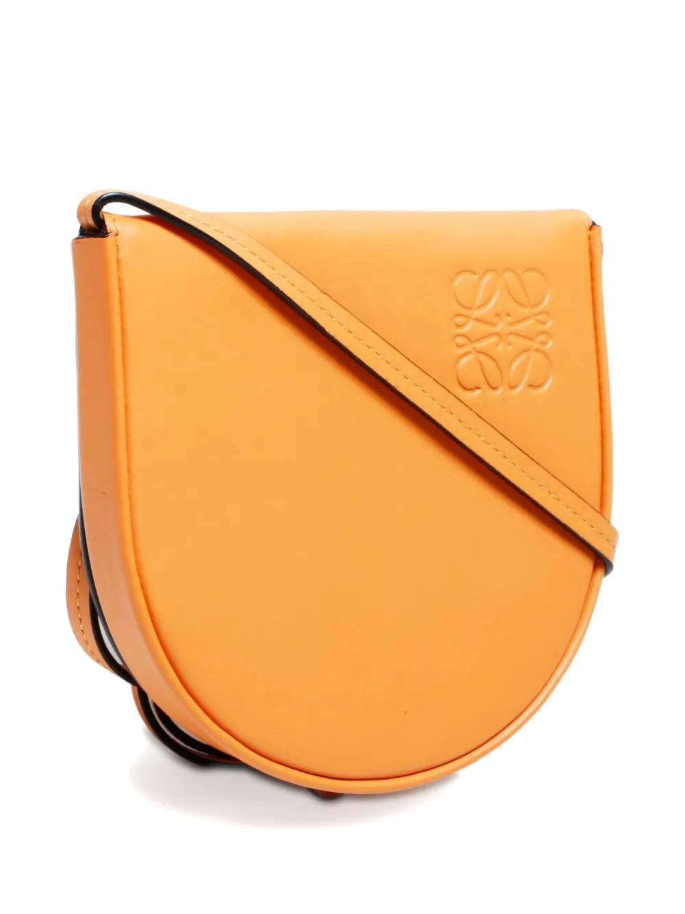 Pre-owned Loewe 2000-2020s Heel Shoulder Bag In Orange