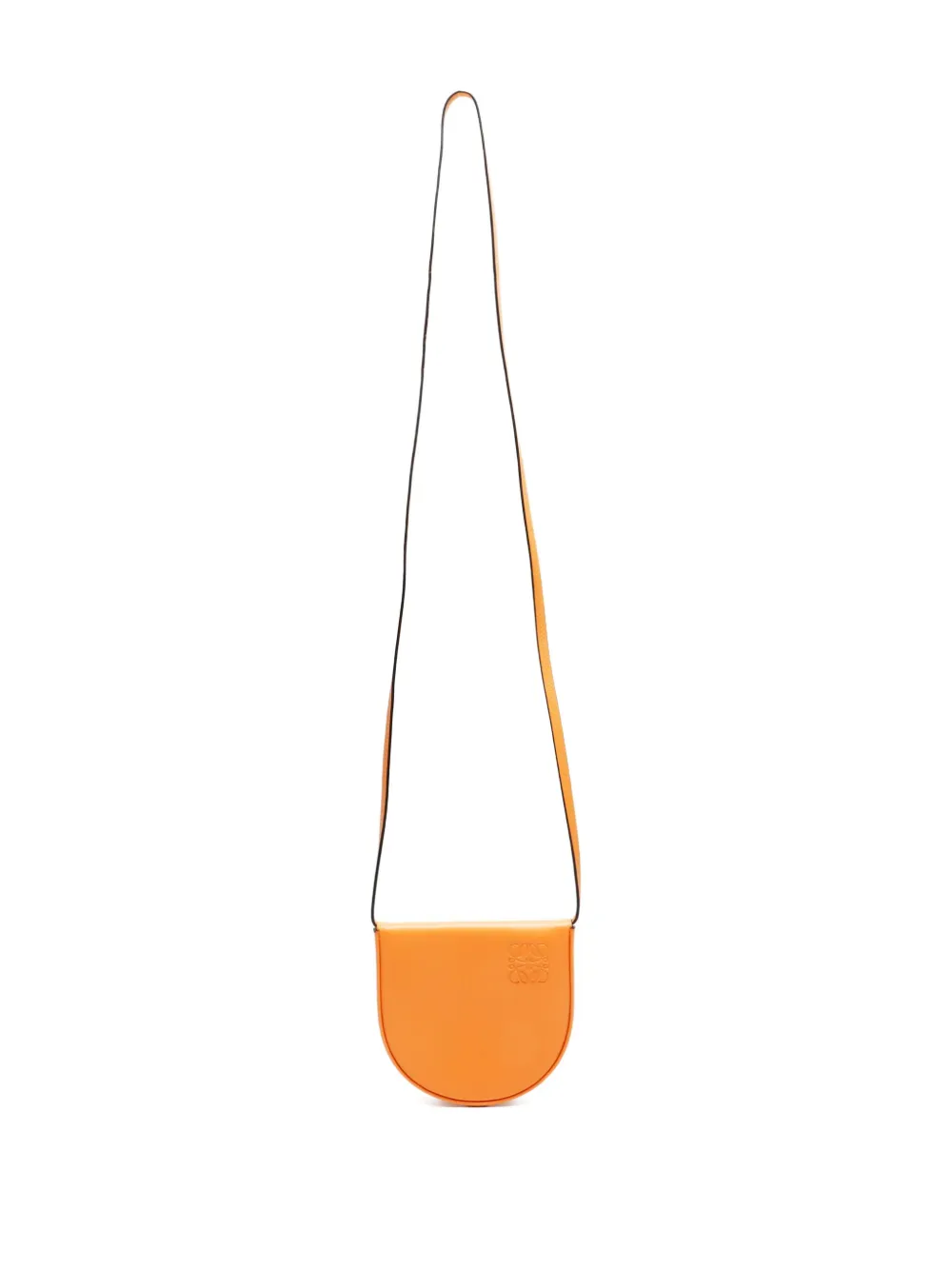 Pre-owned Loewe 2000-2020s Heel Shoulder Bag In Orange