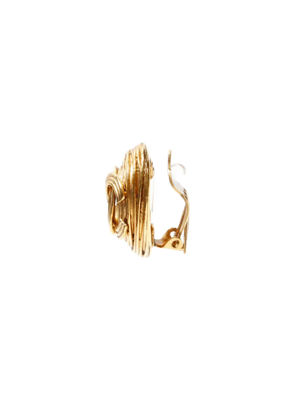 1994 Interlocking Cc Clip-On Earrings