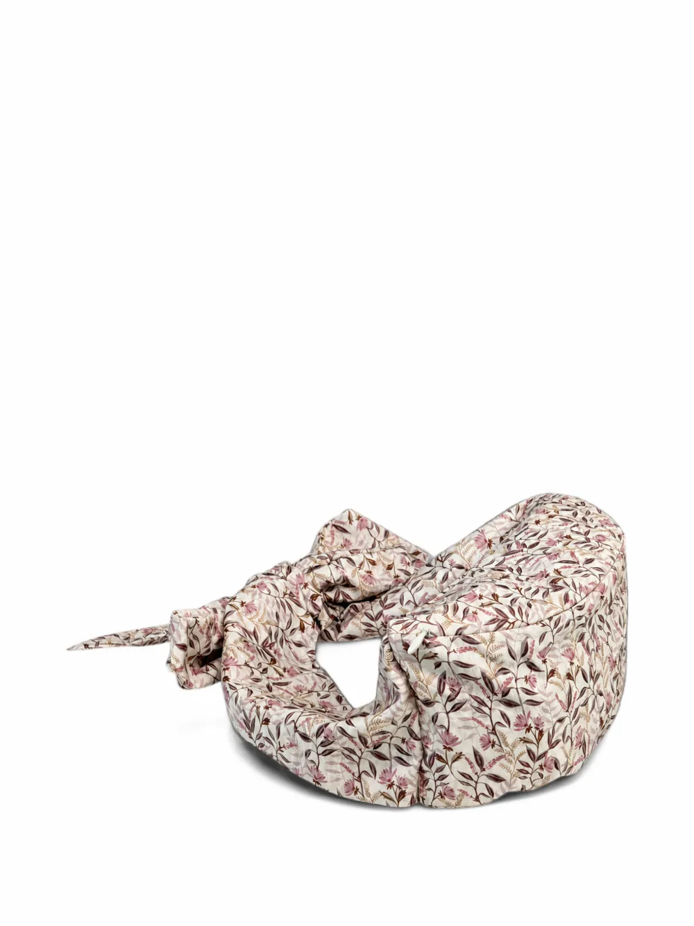 Kristina Ti floral-print tie-fastening belt bag - Toni neutri