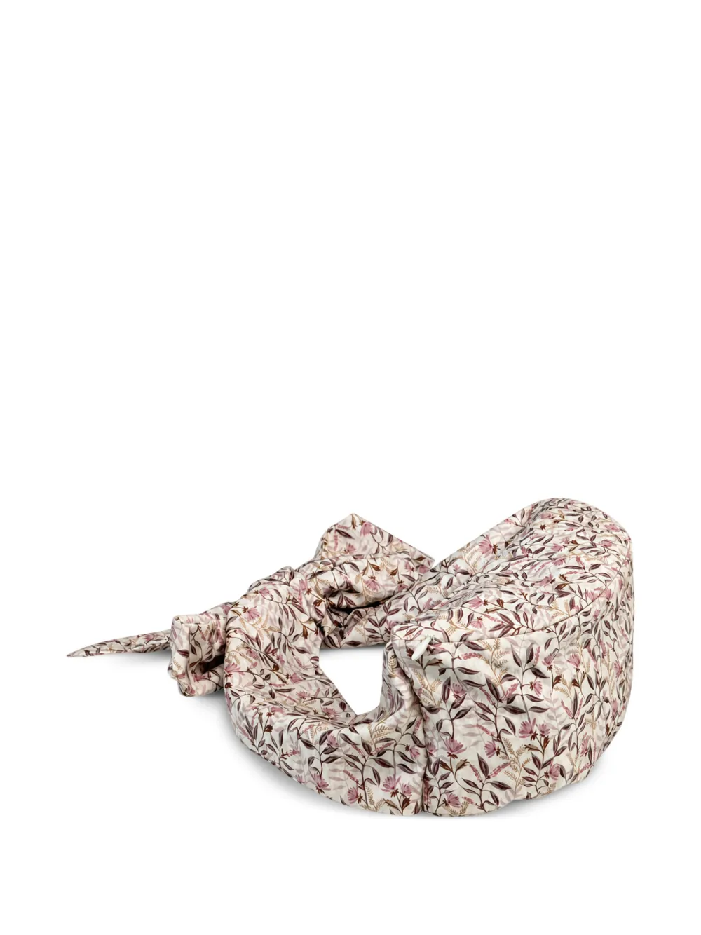 Kristina Ti floral-print tie-fastening belt bag - Toni neutri