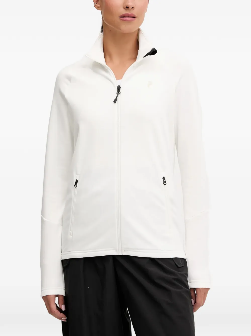 Peak Performance Rider zip neck sweatshirt - Bianco