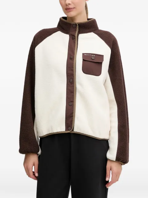 P.E Nation chamarra con logo estampado