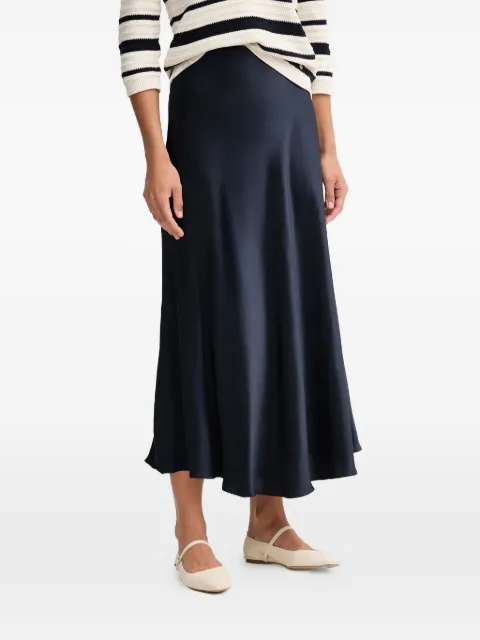 Pedro Del Hierro satin midi skirt