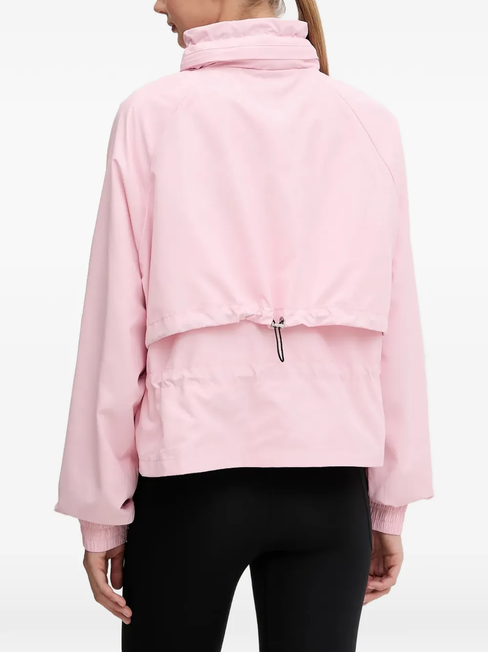  P.e Nation Drawstring Hooded Jacket - Pink 