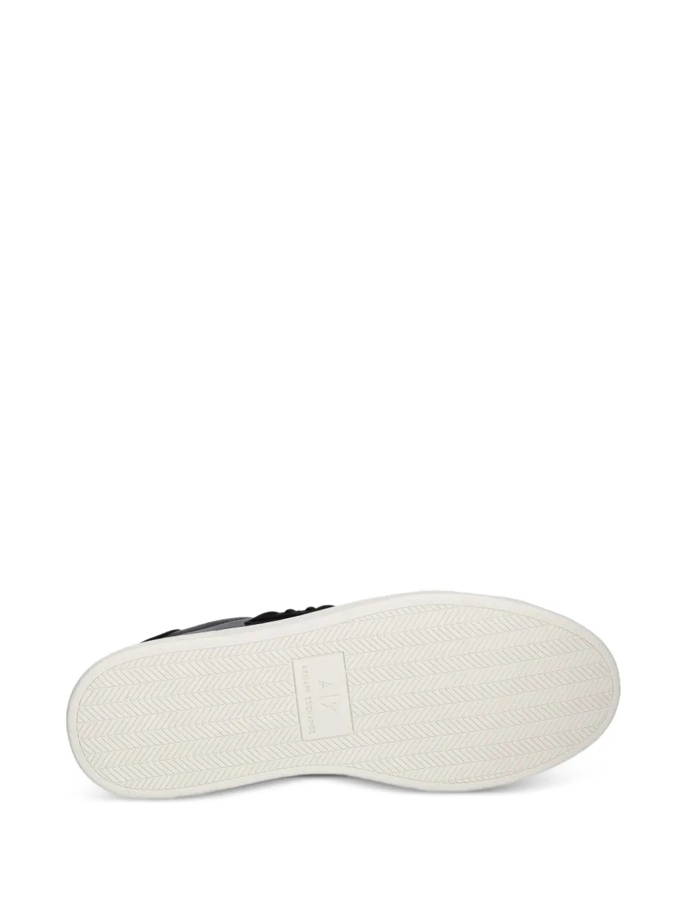 Armani Exchange logo-detail sneakers Zwart
