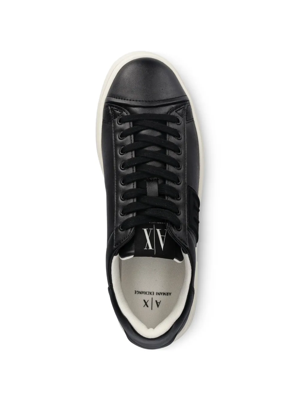 Armani Exchange logo-detail sneakers Zwart