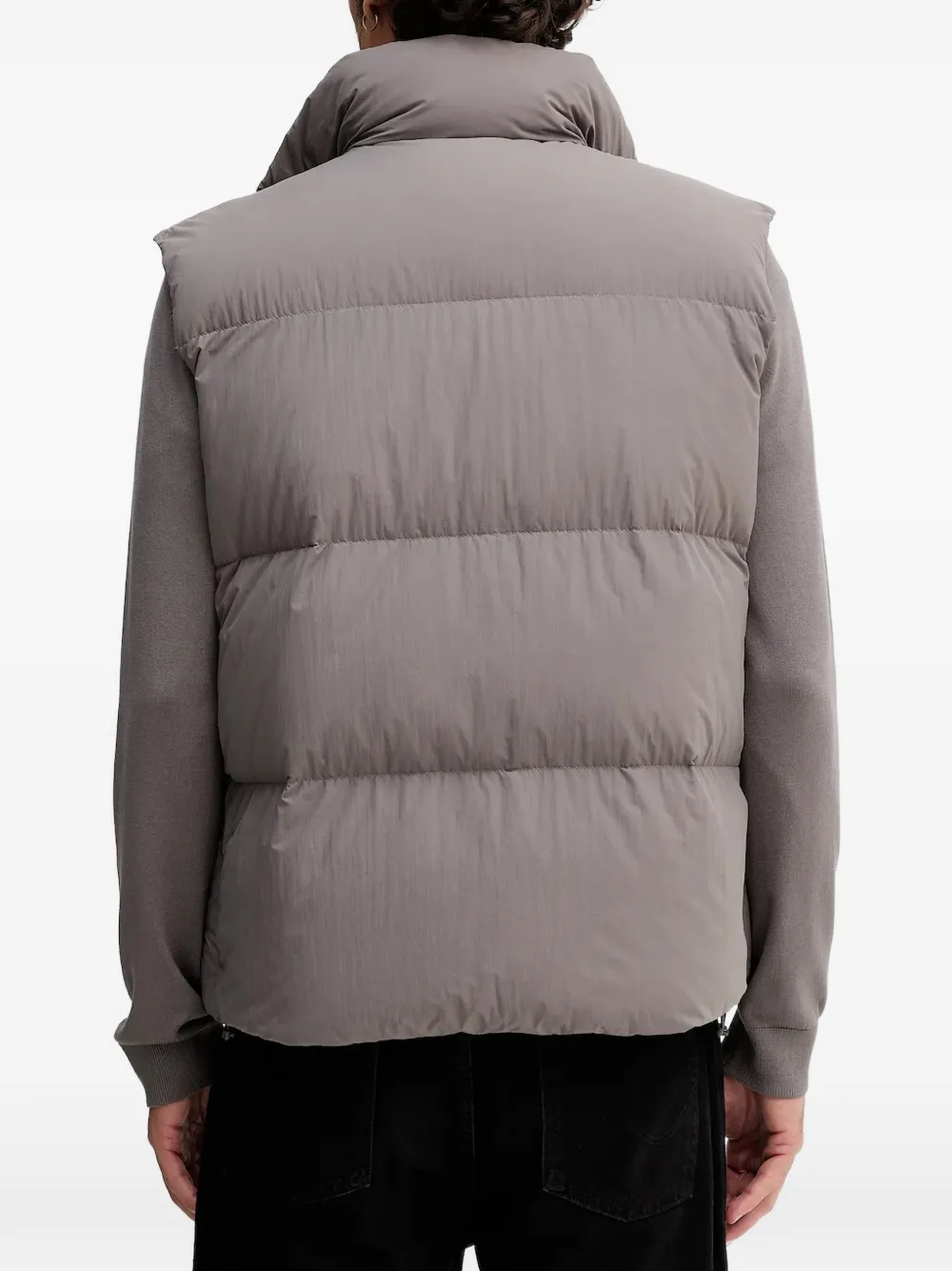 Armani Exchange Bodywarmer met capuchon Grijs