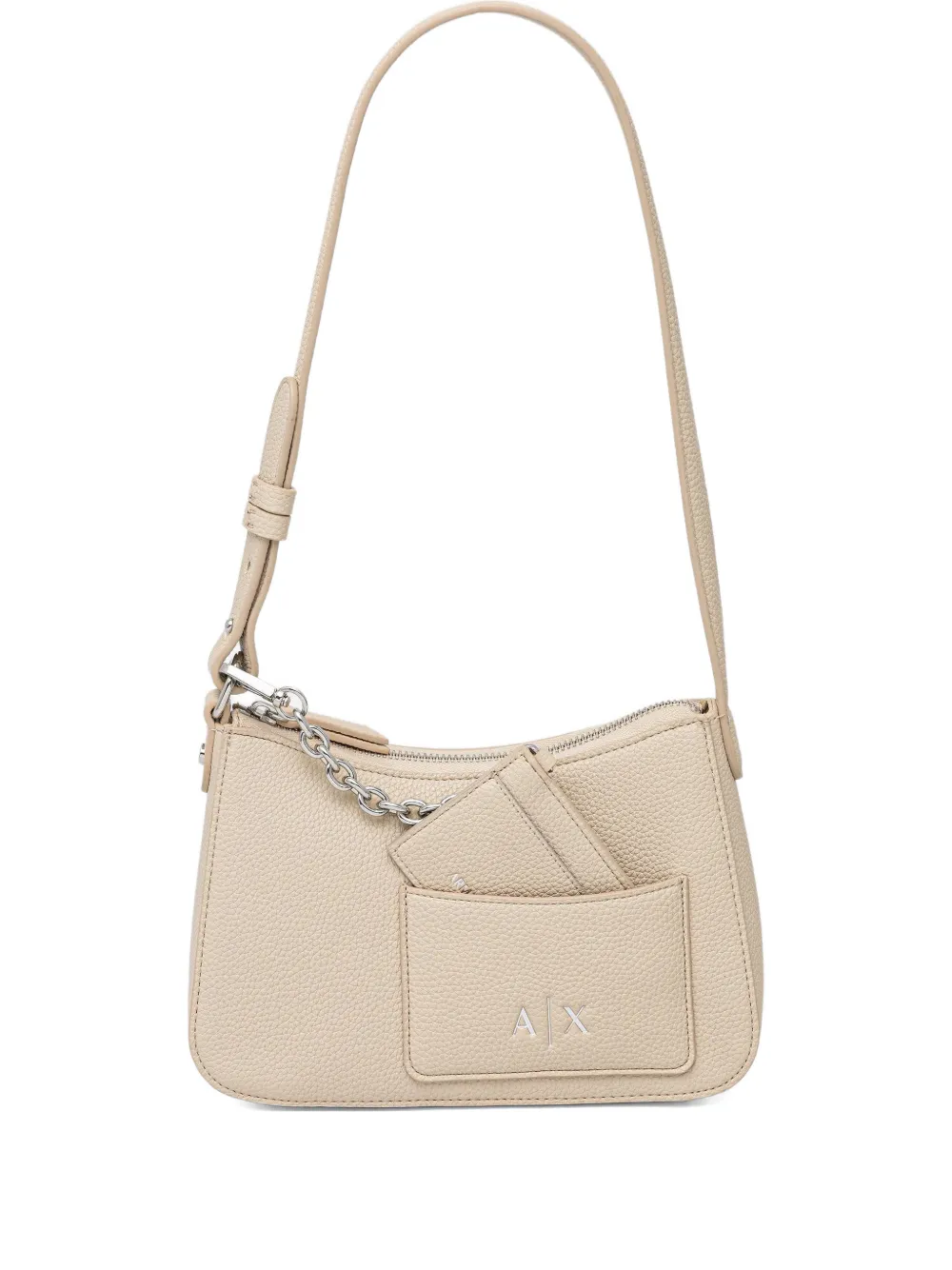 Armani Exchange chain-detail shoulder bag - Toni neutri