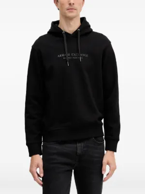 Ea7 Emporio Armani ジップアップ パーカー | ブラック | FARFETCH JP