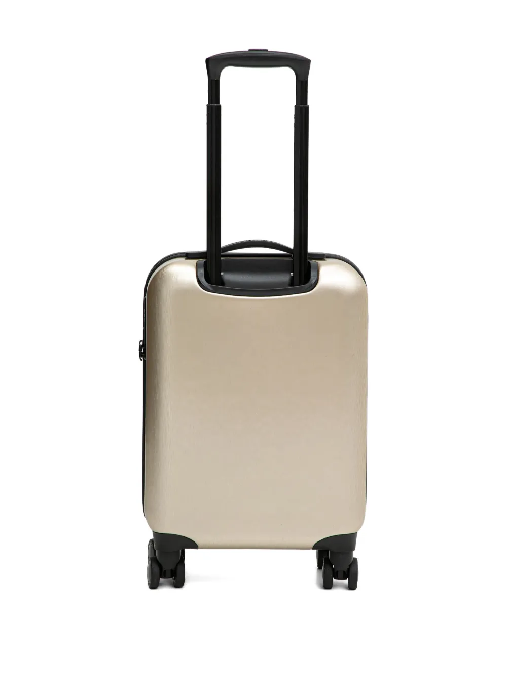  Armani Exchange Embossed Wheeled Luggage - Gold 