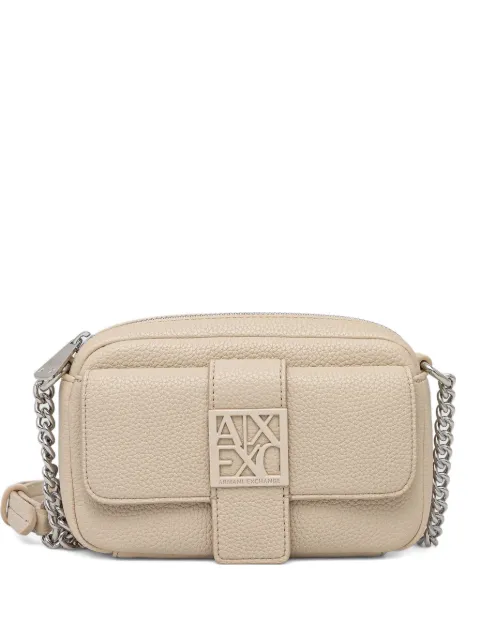Armani Exchange logo-plaque cross body bag