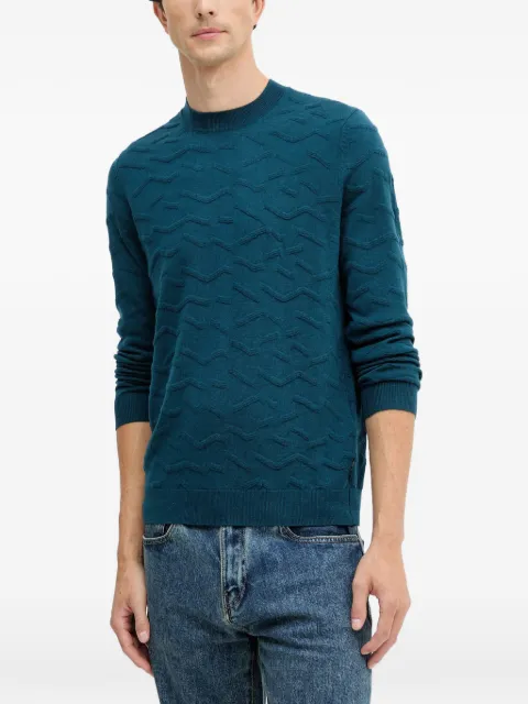 Armani Exchange long-sleeve crew neck sweater