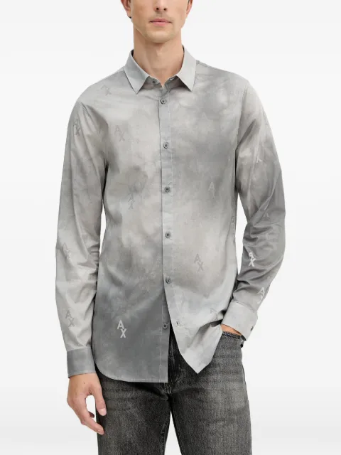 Armani Exchange camisa manga larga con botones