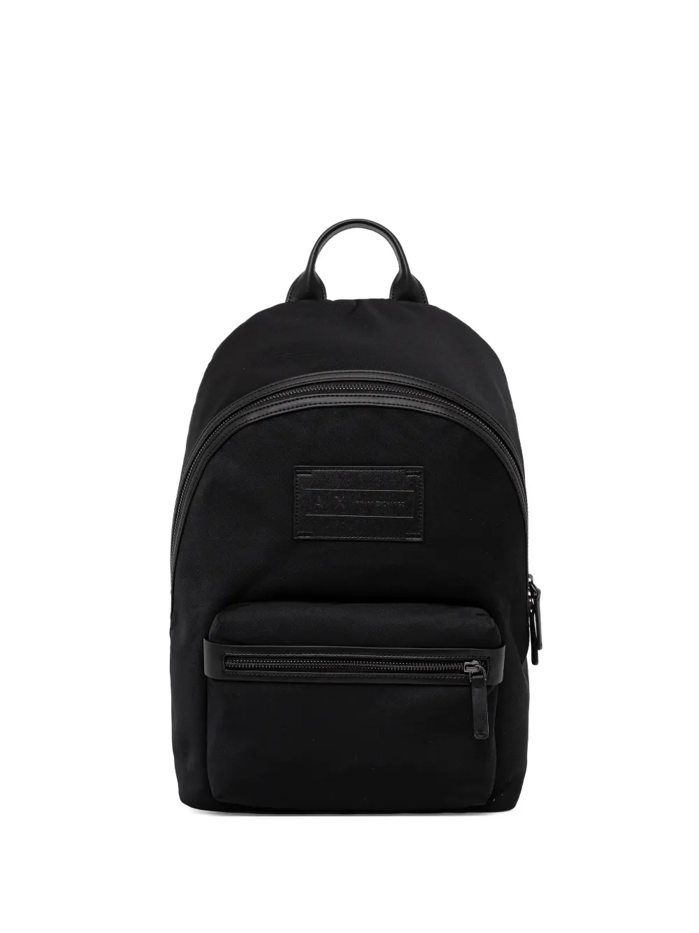 Armani Exchange mochila con bolsillos con cierre | negro | Image 1