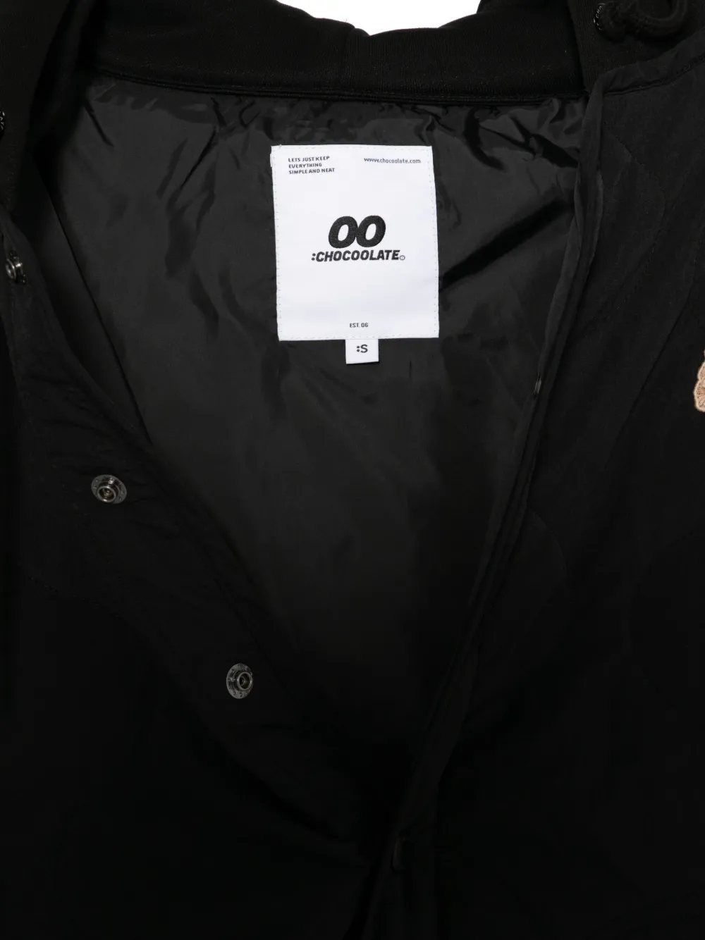 Chocoolate Jacke Mit Stickerei In Black