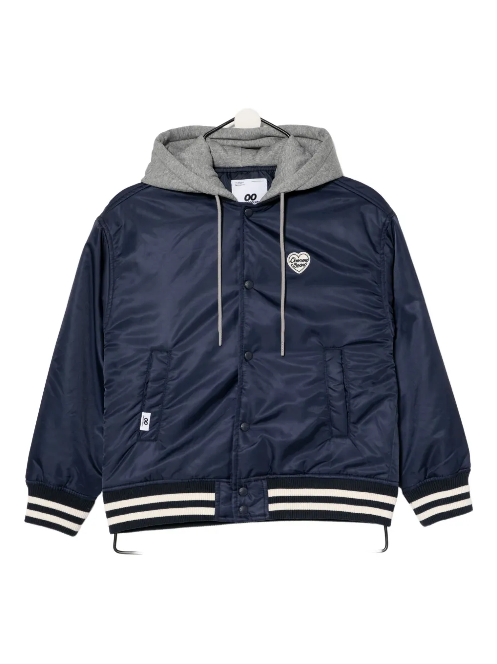 Chocoolate Bomberjacke Mit Logo-stickerei In Blue