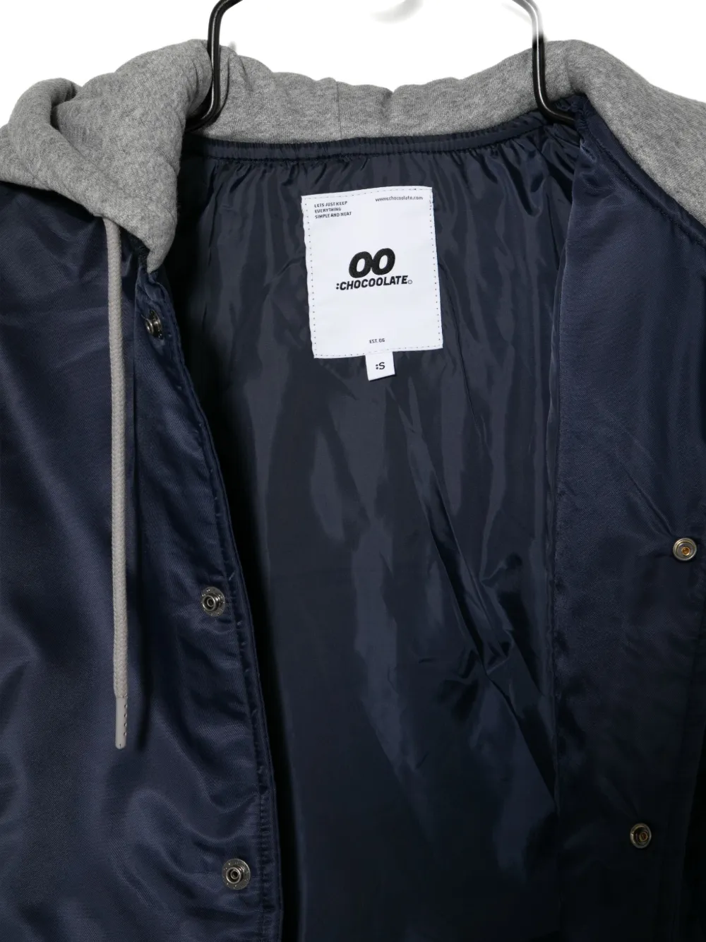 Chocoolate Bomberjacke Mit Logo-stickerei In Blue
